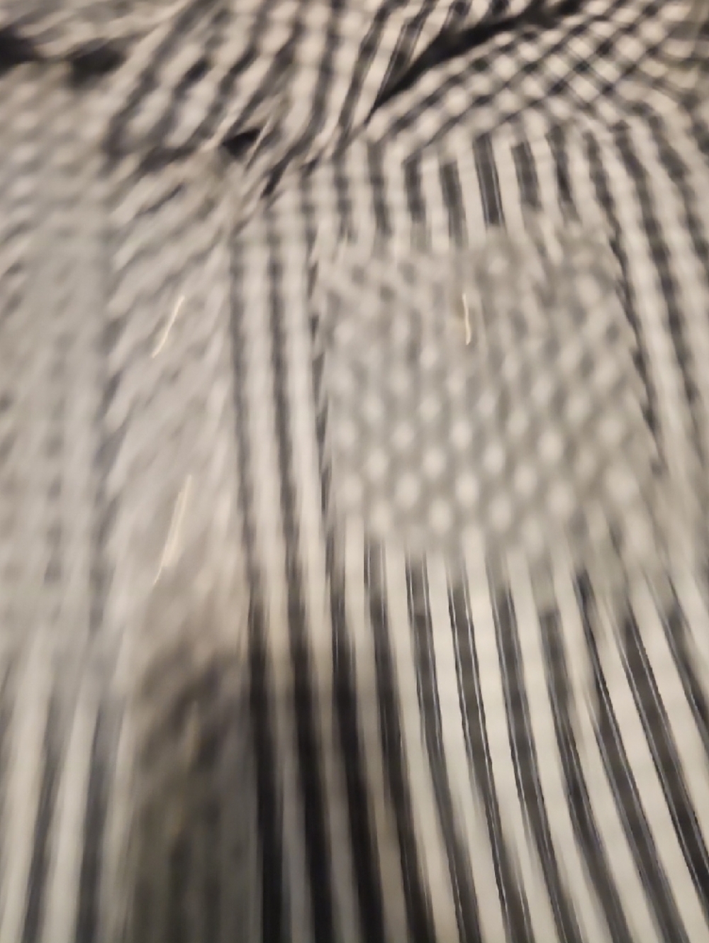 Wrangler Black and White Gingham Button-Down Shirt - Picture 3 of 3